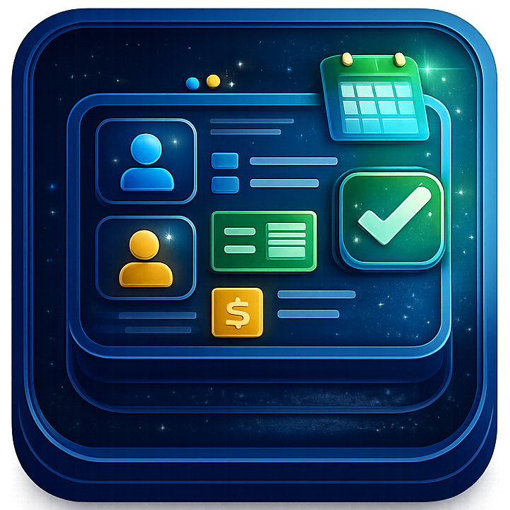 What should live where section showing where business information should be kept